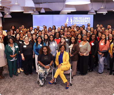 Robert Powell BGG Founder & CEO receives the inaugural Valerie E. Patton Scholarship – known as the Community Impact Fellow.